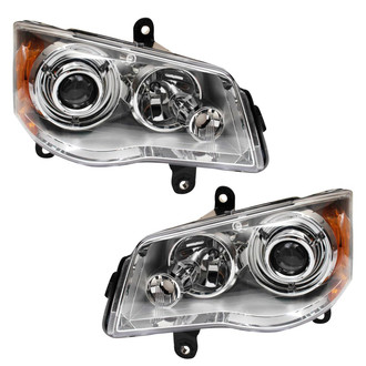 TRQ® - Driver and Passenger Side Replacement Headlights