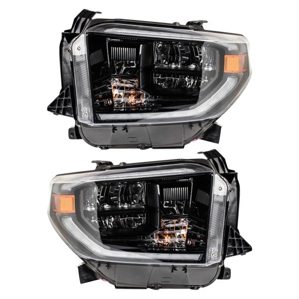 TRQ HLA952802ピースOEファクトリースタイル交換ヘッドライトアセンブリセットドライバーと92-94シボレーブレザー90-99 C/K