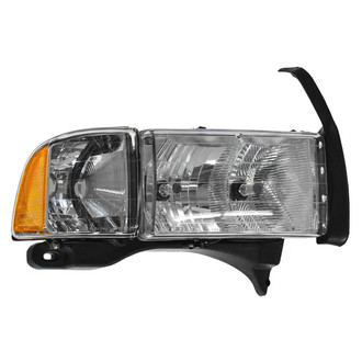 TRQ® - Passenger Side Replacement Headlight