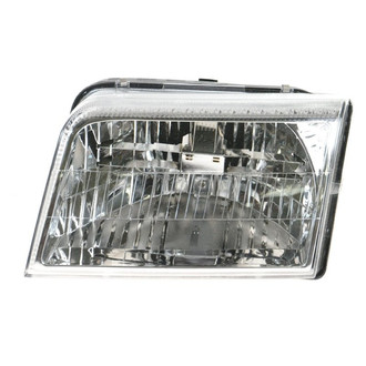 TRQ® - Driver Side Replacement Headlight