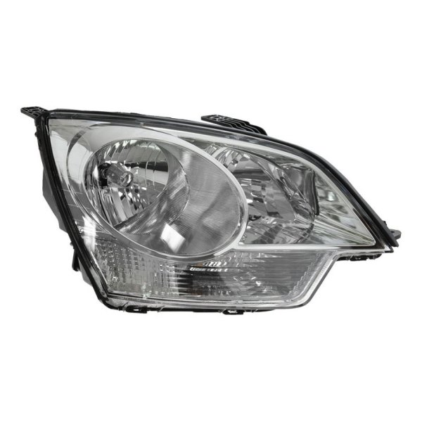 TRQ® - Passenger Side Chrome Factory Style Headlight