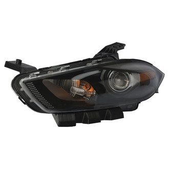 TRQ® - Driver Side Replacement Headlight