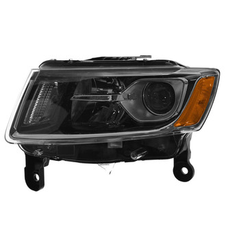 TRQ® - Driver Side Replacement Headlight