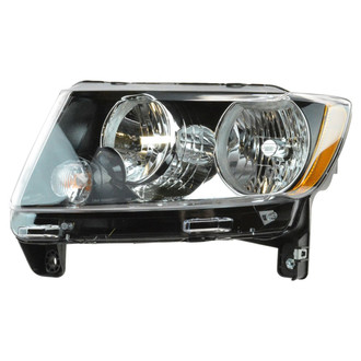 TRQ® - Driver Side Replacement Headlight