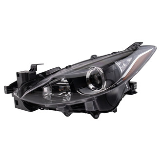 TRQ® - Driver Side Replacement Headlight