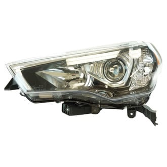 TRQ® - Driver Side Replacement Headlight