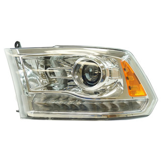 TRQ® - Driver Side Replacement Headlight