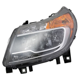 TRQ® - Driver Side Replacement Headlight
