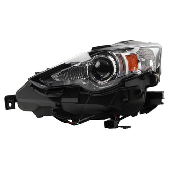 TRQ® - Driver Side Replacement Headlight