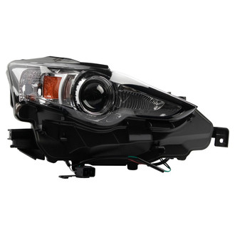 TRQ® - Passenger Side Replacement Headlight