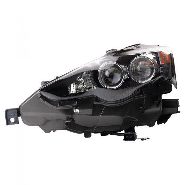 TRQ® - Driver Side Black Factory Style With Projector Headlight
