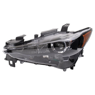 TRQ® - Driver Side Replacement Headlight