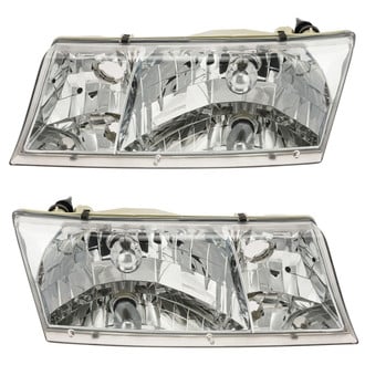 TRQ® - Driver and Passenger Side Replacement Headlights