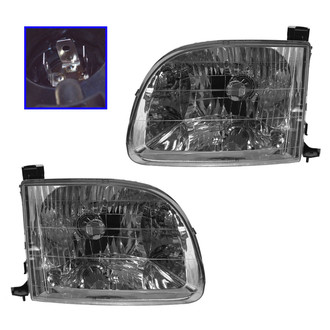 TRQ® - Driver and Passenger Side Replacement Headlights