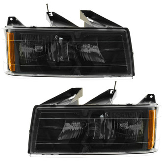 TRQ® - Driver and Passenger Side Replacement Headlights