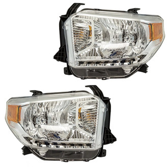 TRQ® - Driver and Passenger Side Replacement Headlights