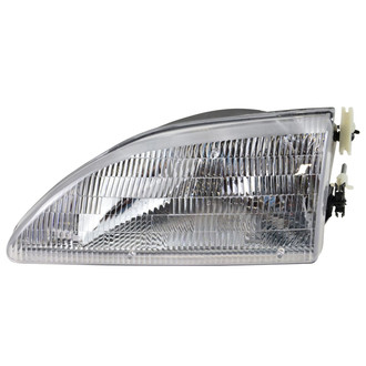 TRQ® - Driver Side Replacement Headlight