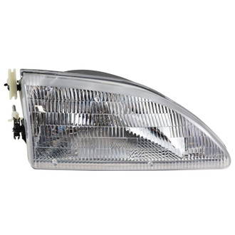 TRQ® - Passenger Side Replacement Headlight