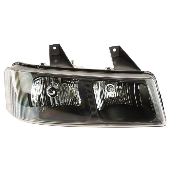 TRQ® - Passenger Side Black Factory Style Headlight