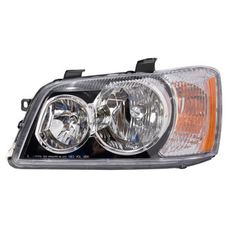 TRQ® - Driver Side Replacement Headlight