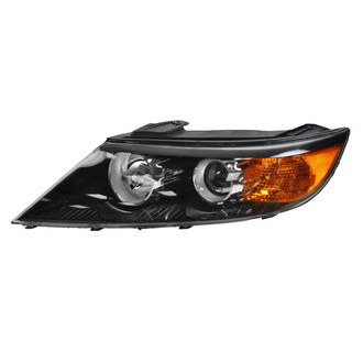 TRQ® - Driver Side Replacement Headlight
