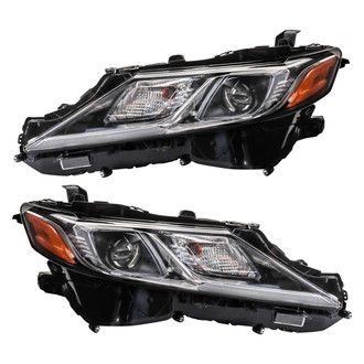 TRQ® - Driver and Passenger Side Replacement Headlights