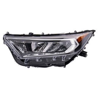 TRQ® - Driver Side Replacement Headlight