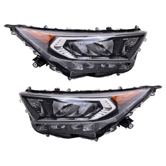 TRQ® - Passenger Side Replacement Headlight