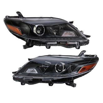 TRQ® - Driver and Passenger Side Replacement Headlights