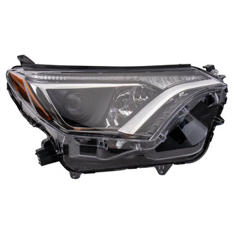 TRQ® - Passenger Side Replacement Headlight