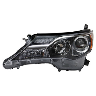 TRQ® - Driver Side Replacement Headlight