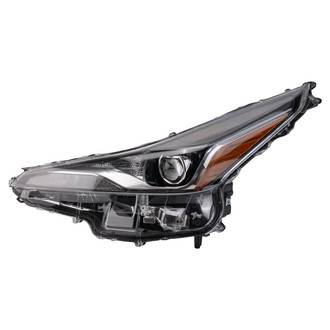 TRQ® - Driver Side Replacement Headlight