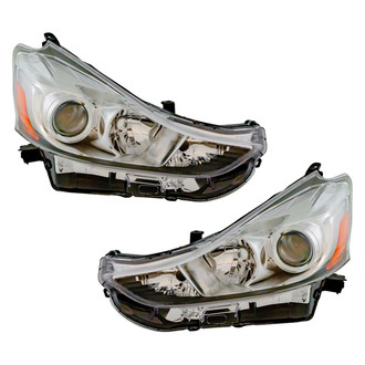 TRQ® - Replacement Headlight