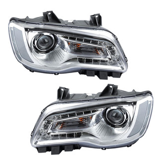 TRQ® - Driver and Passenger Side Replacement Headlights