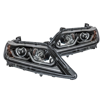 TRQ® - Driver and Passenger Side Replacement Headlights