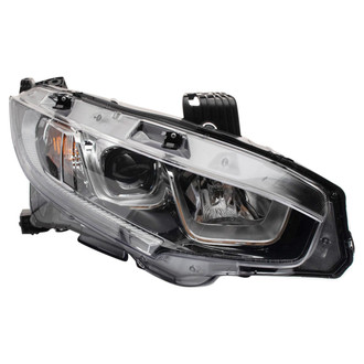 TRQ® - Passenger Side Replacement Headlight