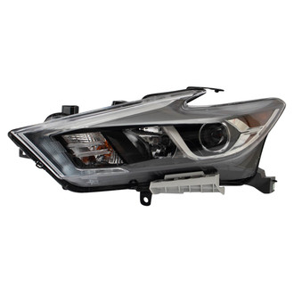 TRQ® - Driver Side Replacement Headlight