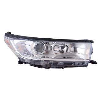 TRQ® - Passenger Side Replacement Headlight