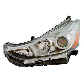 TRQ® - Driver Side Replacement Headlight