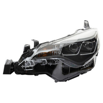 TRQ® - Driver Side Replacement Headlight