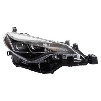 TRQ® - Passenger Side Replacement Headlight