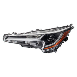 TRQ® - Driver Side Replacement Headlight