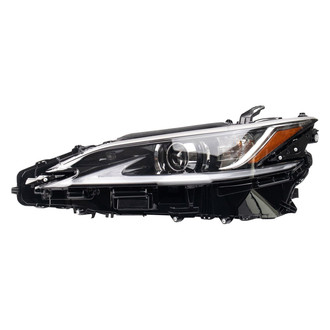 TRQ® - Driver Side Replacement Headlight