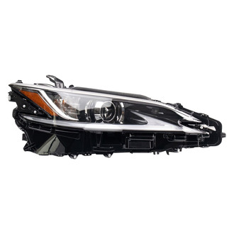 TRQ® - Passenger Side Replacement Headlight