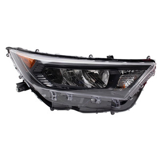 TRQ® - Passenger Side Replacement Headlight