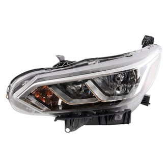 TRQ® - Driver Side Replacement Headlight