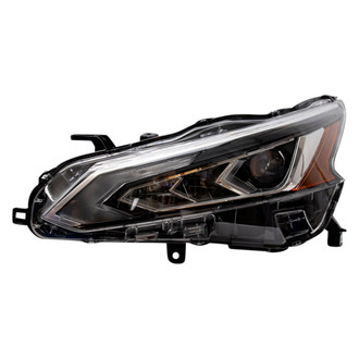TRQ® - Driver Side Replacement Headlight