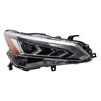 TRQ® - Passenger Side Replacement Headlight