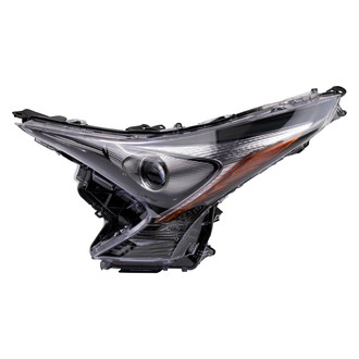 TRQ® - Driver Side Replacement Headlight