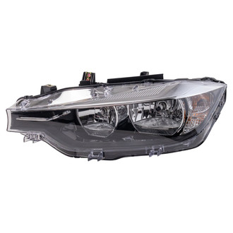TRQ® - Driver Side Replacement Headlight Lens and Housing